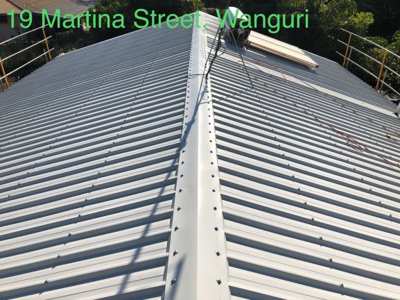 Complete roof replacement with solar hot water installation in Wanguri Darwin