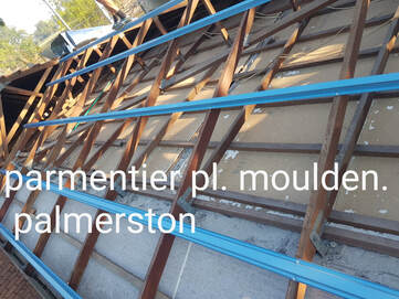 Stripped Roof Trusses for Roof Replacement in Palmerston NT